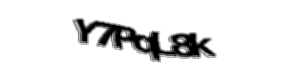 Security check image, please type the characters shown